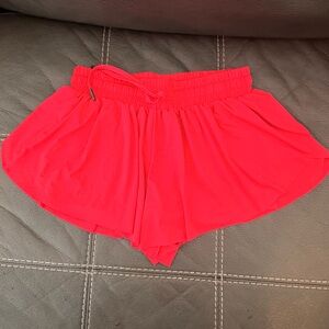 Women's Red Shorts